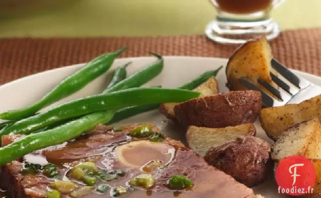 Steak de Jambon Grillé à l'Érable et à la Moutarde