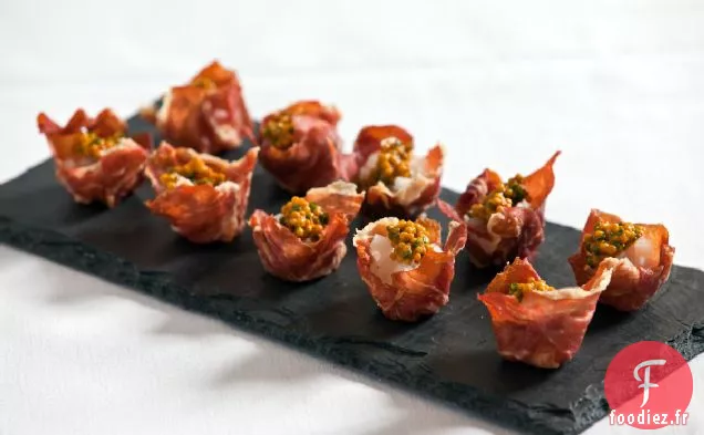 Recette de Tasses de Prosciutto