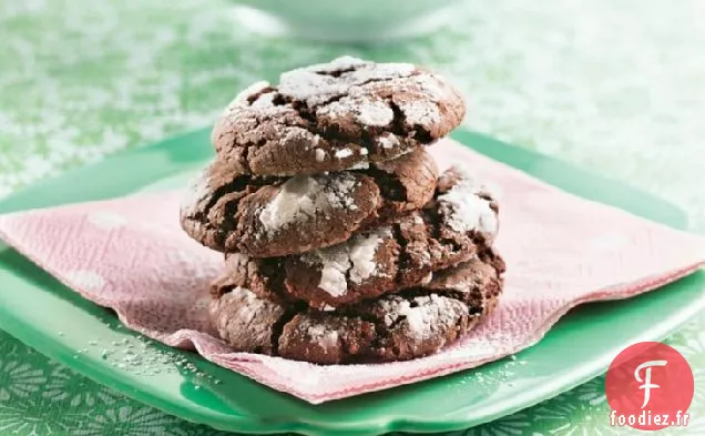 Mélange de Gâteaux Biscuits Froissés au Fudge