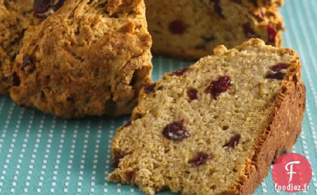 Pain Soda aux Canneberges et à l'Érable