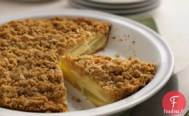 Tarte à la Crème aux Poires Incroyablement Facile