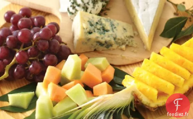 Plateau de Fruits et Fromages