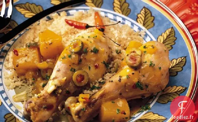 Poulet Marocain à la Mijoteuse