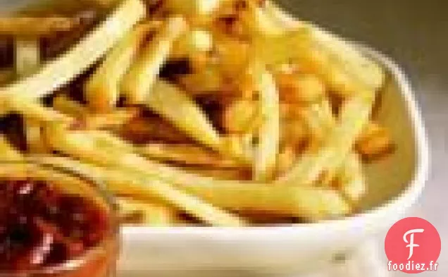 Frites Avec Ketchup Maison