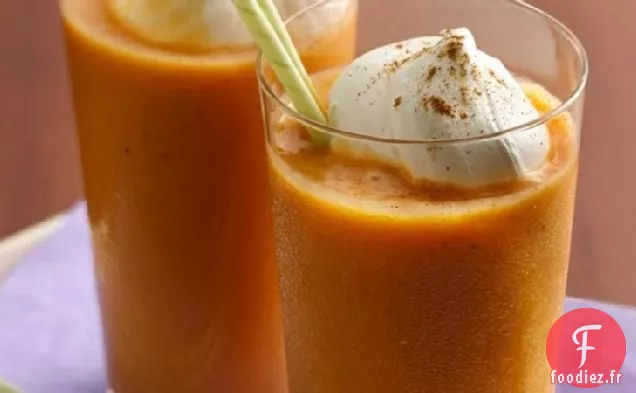 Smoothies au Yaourt à la Tarte à la citrouille