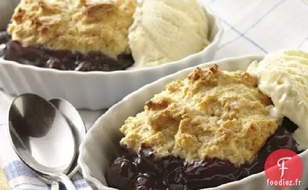 Cordonnier aux myrtilles à 5 ingrédients