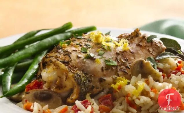 Poulet et Riz Français de Campagne