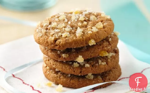Biscuits au Triple Gingembre Moelleux