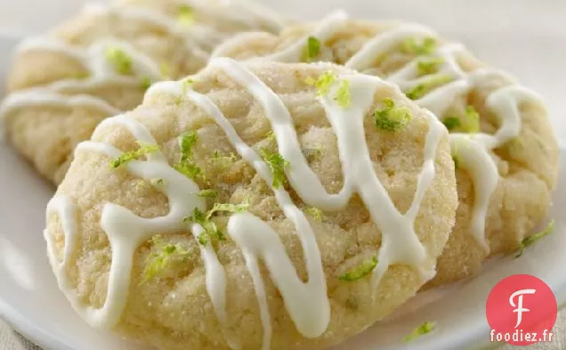 Biscuits au Citron Vert et au Gingembre