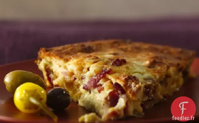 Tarte Facile aux Artichauts Italiens et au Bacon