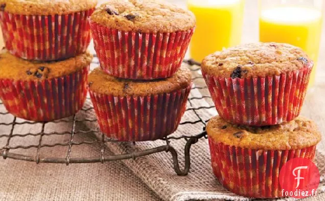 Muffins au Germe de Blé Cerise