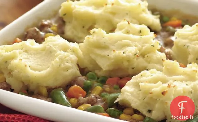 Purée de Pommes de Terre et Casserole de Saucisses