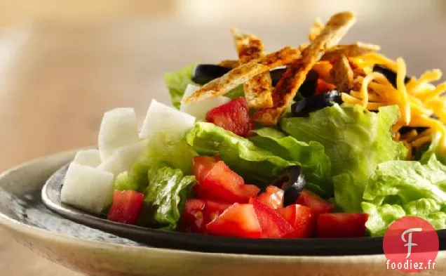 Salade de Santa Fe aux Pailles de Tortilla