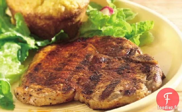 Côtelettes de Porc Grillées du Sud-Ouest