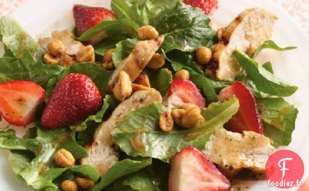 Salade de Poulet au Balsamique Grillé