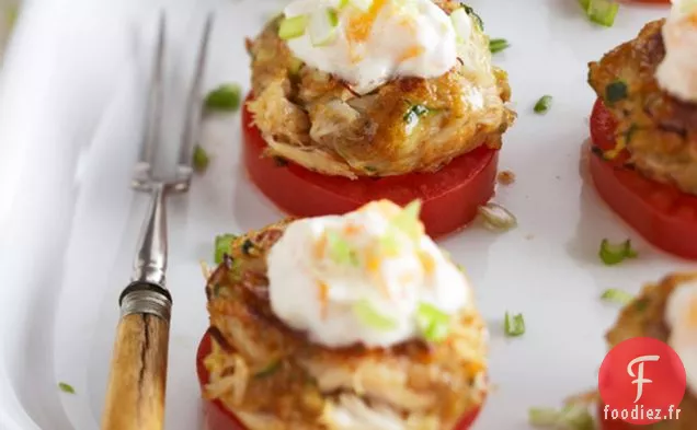 Recette de Gâteaux de Crabe Farcis aux Courgettes