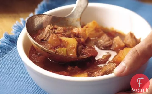 Ragoût de Boeuf au Chili à la Mijoteuse