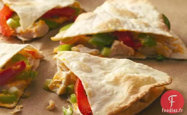 Quesadillas au Poulet Fiesta
