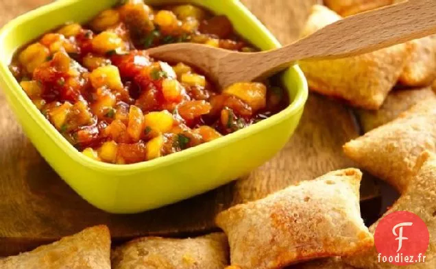 Salsa Rapide à la Mangue et Pizza Rolls®