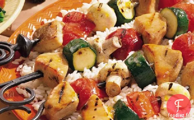 Brochettes de Porc Grillées