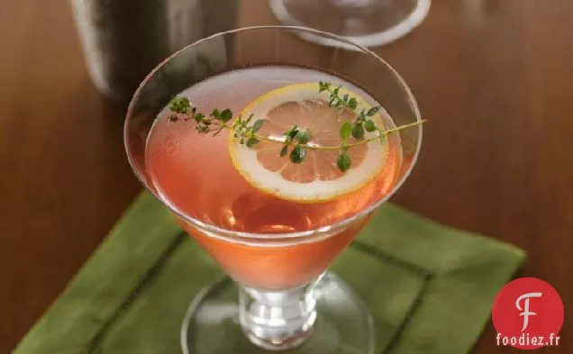 Cocktails Citron-Thym