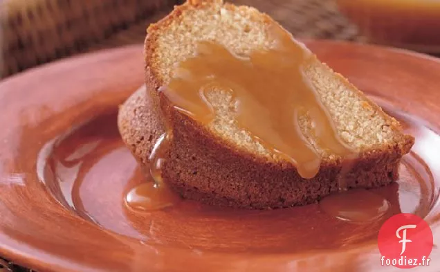 Gâteau au Sucre Brun avec Sauce au Sucre Brun au Beurre