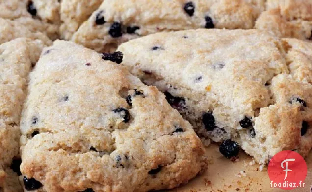 Scones Citron-Myrtille