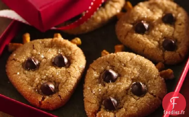Biscuits de Renne Au Beurre d'Arachide