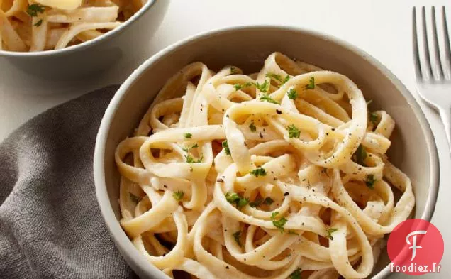 Skinny Fettuccine Alfredo