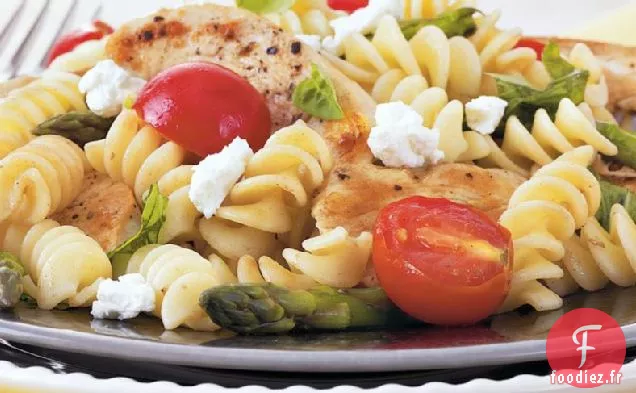 Rotini de Poulet - Asperges