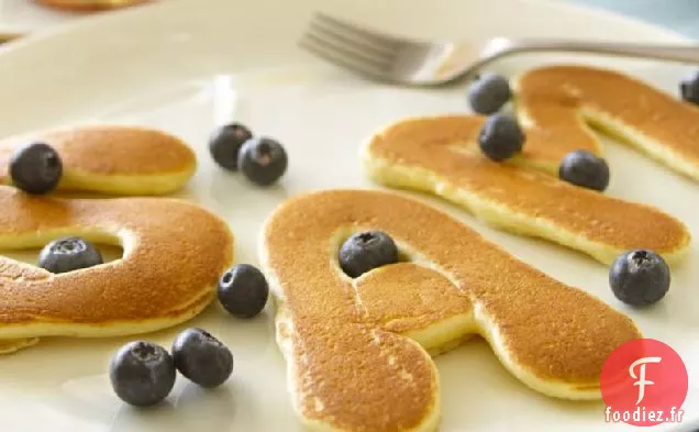 Crêpes Alphabet Faciles