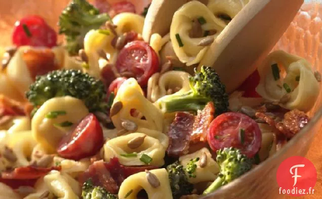 Salade de Tortellini, Brocoli et Bacon