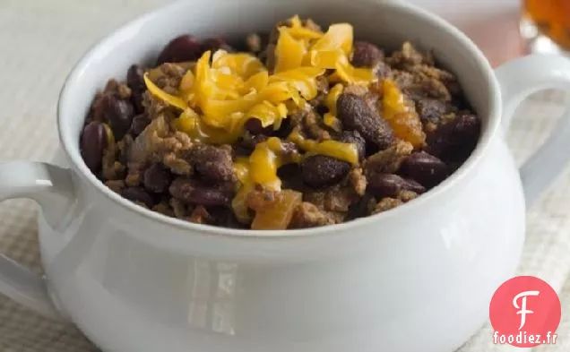 Chili à la Bière à la Citrouille Fumée