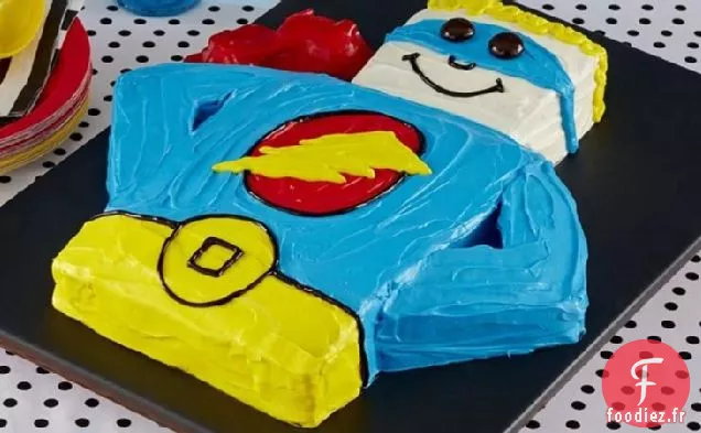 Gâteau de Super-Héros