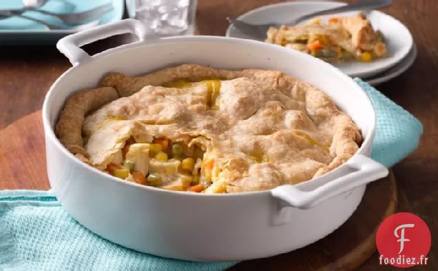 Tarte au Poulet Salée