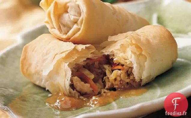 Rouleaux d'Oeufs Phyllo Faciles