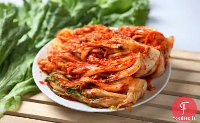 Salade de Kimchi Rapide