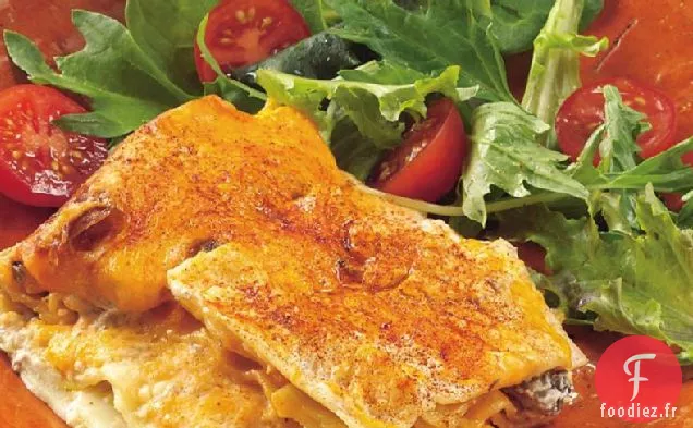 Lasagne Crémeuse aux Trois Fromages à la Mijoteuse