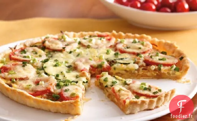 Tarte aux Tomates et Oignons
