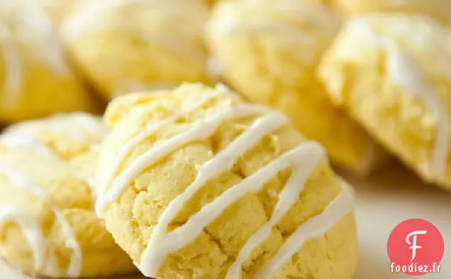 Biscuits au Mélange de Gâteau au Citron