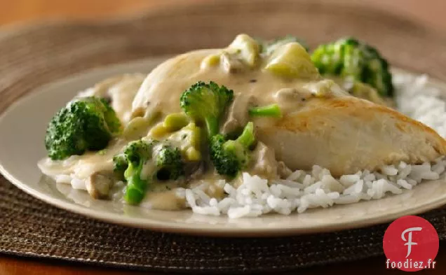 Poêle au Poulet et au Brocoli