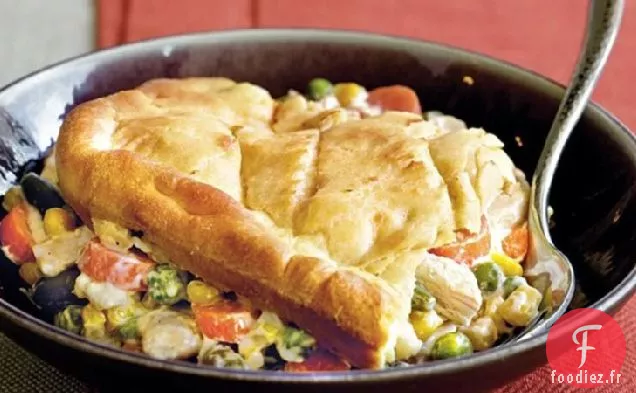 Tarte au Poulet Croissant
