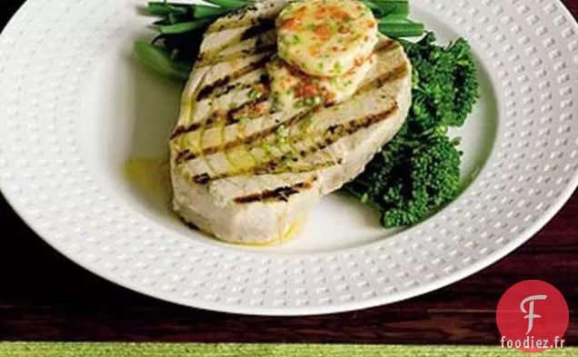 Steak De Thon Au Beurre De Piment