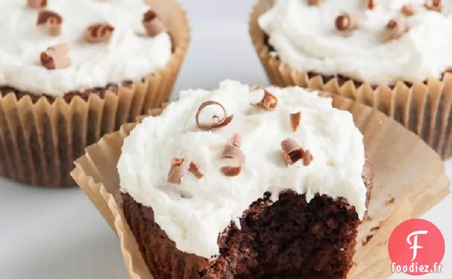 Cupcakes au Brownie à la Bière avec Crème au Beurre à la Bière