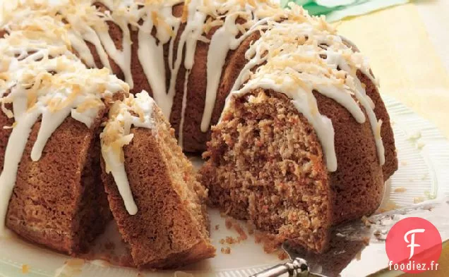 Gâteau aux Carottes et Noix de Coco