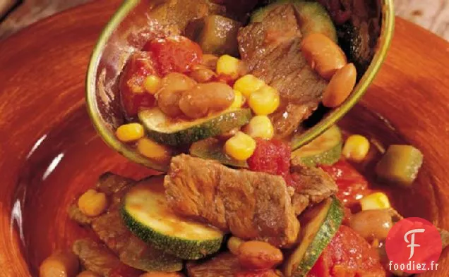 Sauté de Steak Mexicain