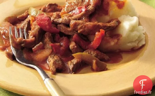 Boeuf Italien Sans Gluten avec Purée de Pommes de Terre