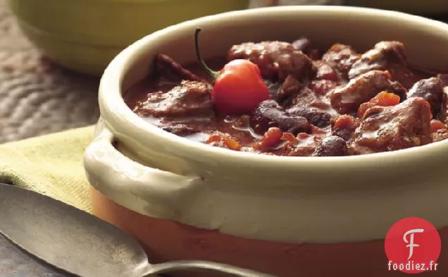 Chili de Bœuf Copieux à la Mijoteuse