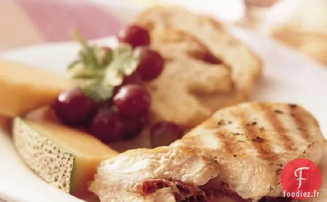 Jambon au Fromage Grillé - Poulet Farci