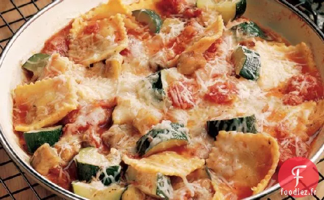 Raviolis et Ragoût d'Aubergines
